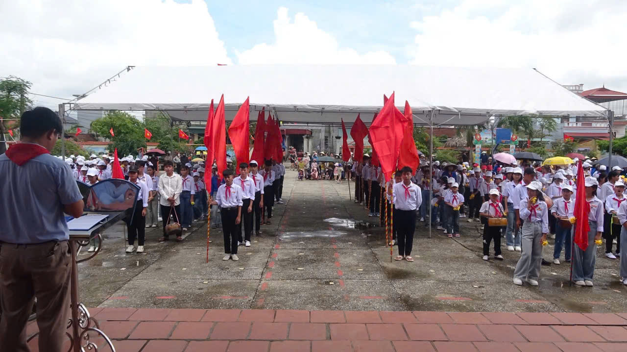 Đoàn thanh niên xã Nam Thụy Anh tổ chức hội trại và Giải bóng đá TN-NĐ hè năm 2025