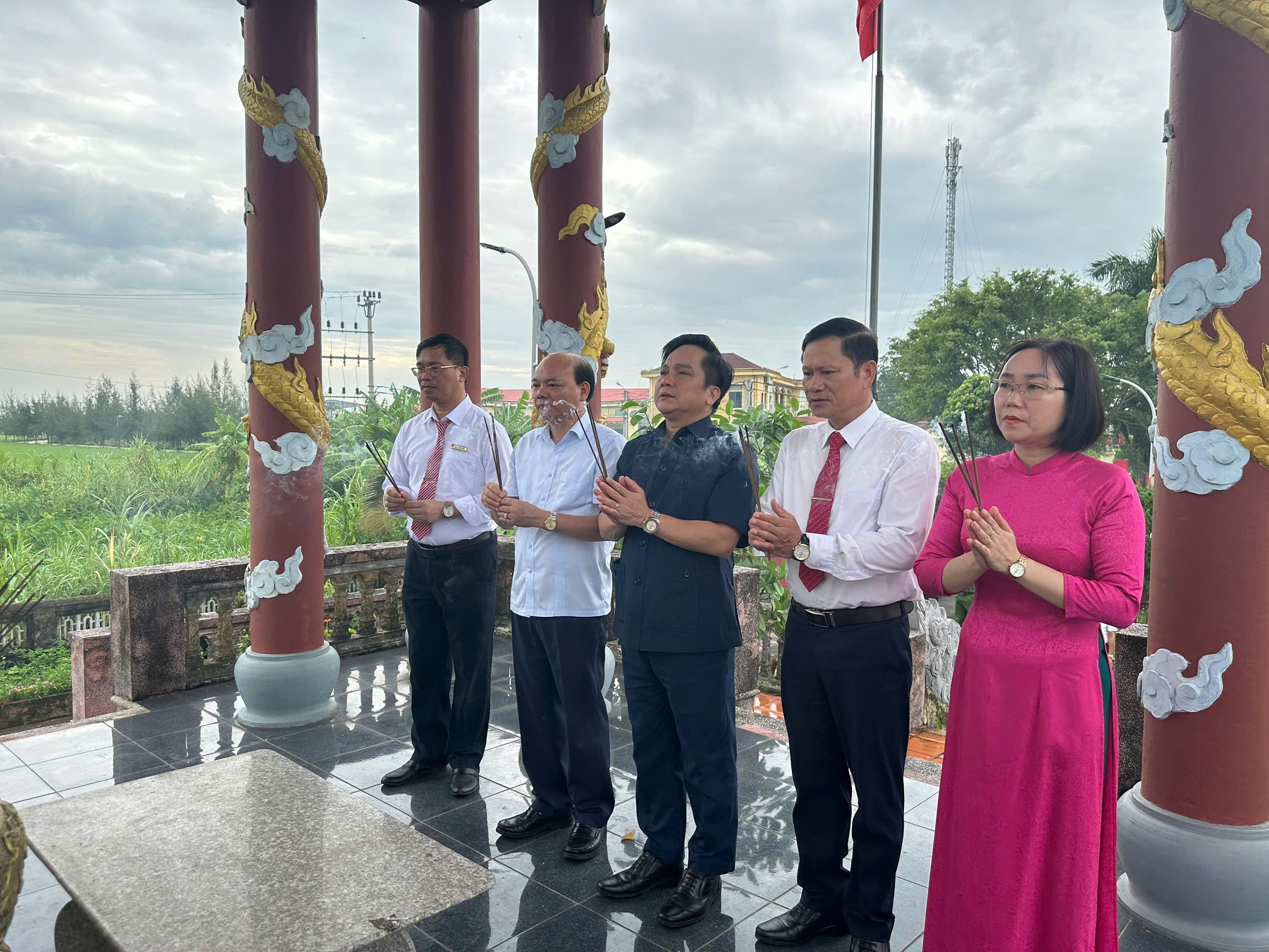 XÃ NAM THỤY ANH TỔ CHỨC LỄ DÂNG HƯƠNG KỶ NIỆM 81 NĂM QUỐC KHÁNH NƯỚC CỘNG HÒA XÃ HỘI CHỦ NGHĨA VIỆT NAM (2/9/1945 - 2/9/2026)