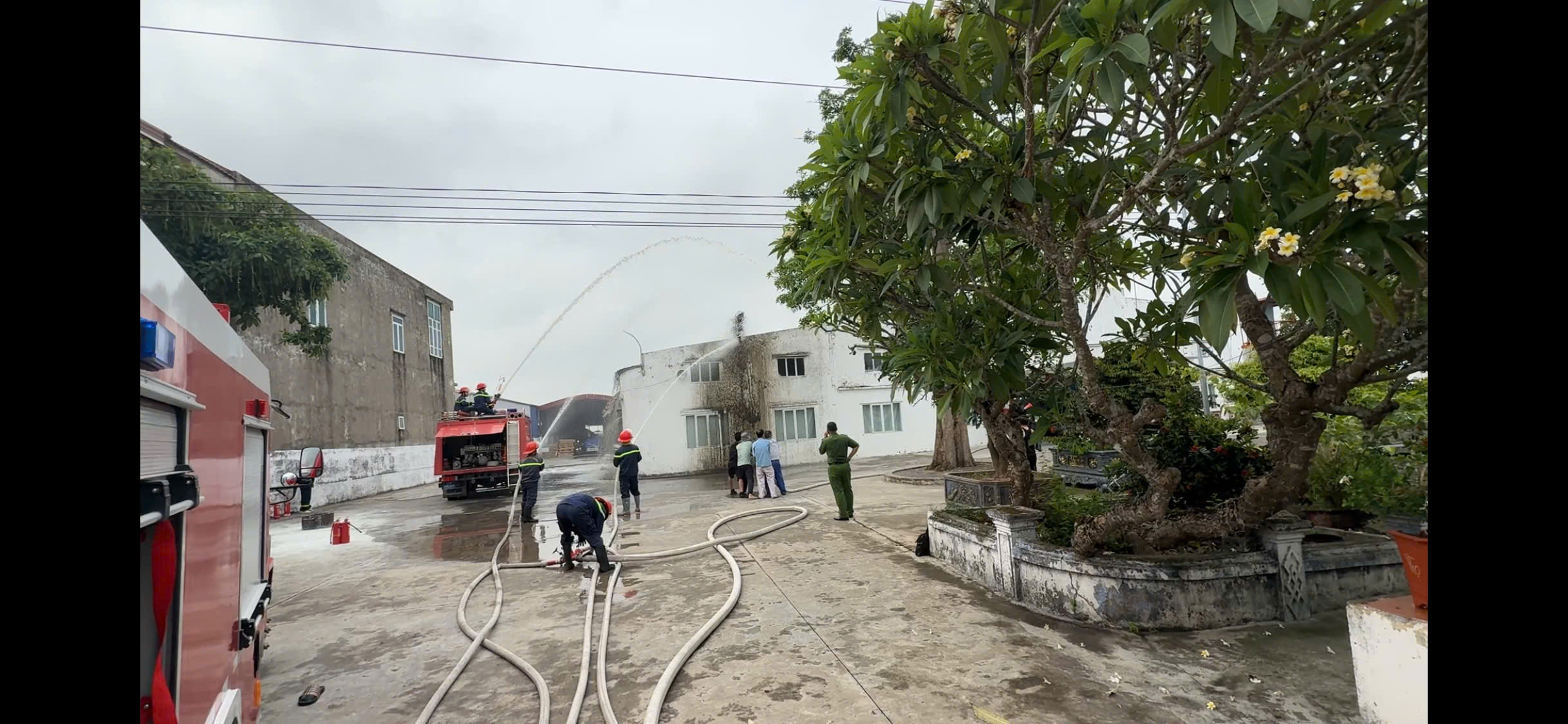 THỰC TẬP PHƯƠNG ÁN CHỮA CHÁY VÀ CỨU NẠN, CỨU HỘ TẠI NHÀ XƯỞNG SẢN XUẤT, CÔNG TY TNHH MAY XUẤT KHẨU GIA HÀO - CHI NHÁNH GLOBAL MANUFACTURING GROUP (VIỆT NAM)- THÔN PHONG LẪM, XÃ NAM THỤY ANH, TỈNH HƯNG YÊN