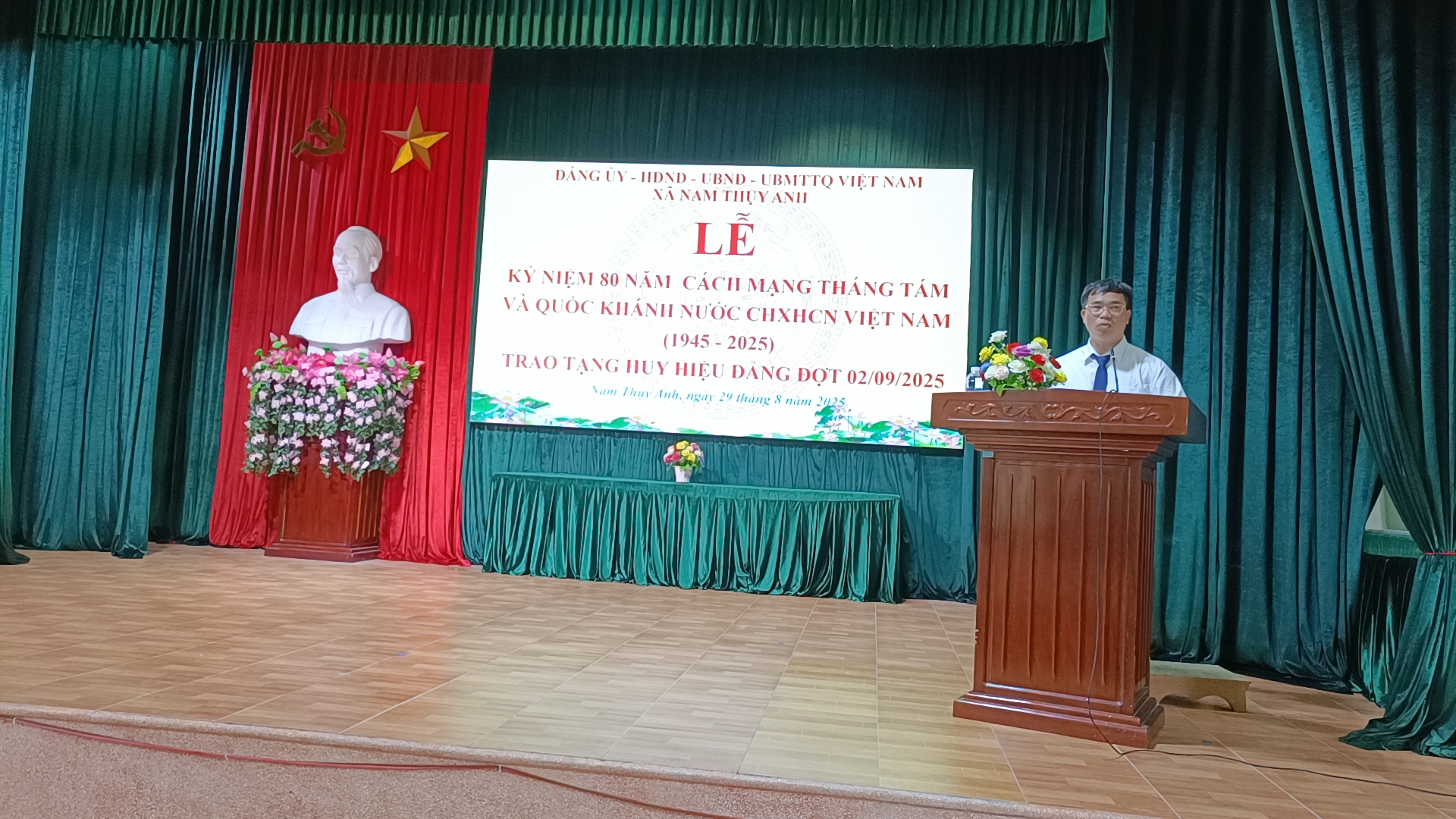 DIỄN VĂN TRUYỀN THỐNG 80 NĂM NGÀY CÁCH MẠNG THÁNG TÁM THÀNH CÔNG VÀ QUỐC KHÁNH NƯỚC CỘNG HOÀ XÃ HỘI CHỦ NGHĨA VIỆT NAM (  02/9/1945 -02/9/2025)