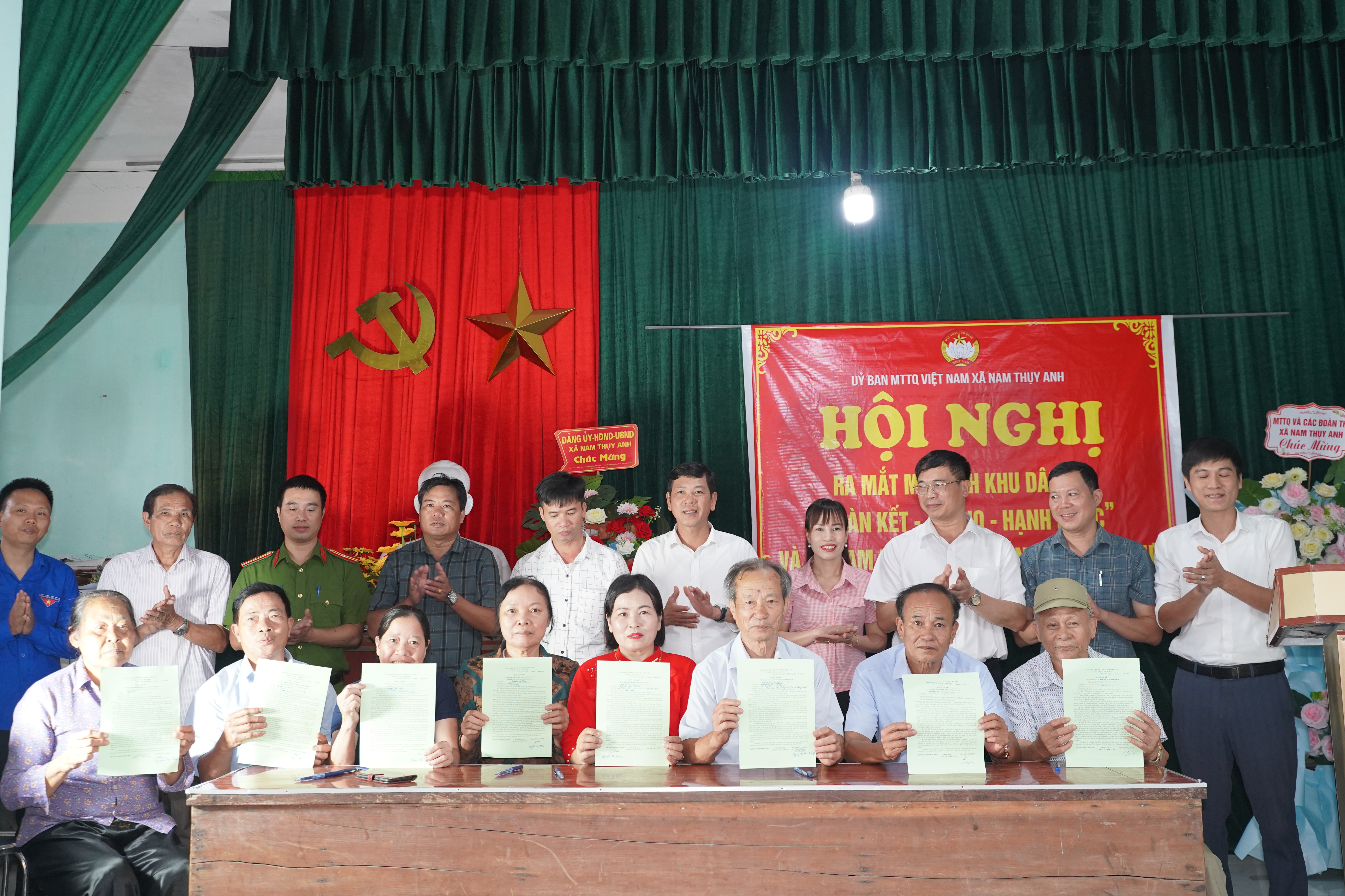 Xã Nam Thụy Anh: Ra mắt mô hình điểm khu dân cư “Đoàn kết, ấm no, hạnh phúc” năm 2026