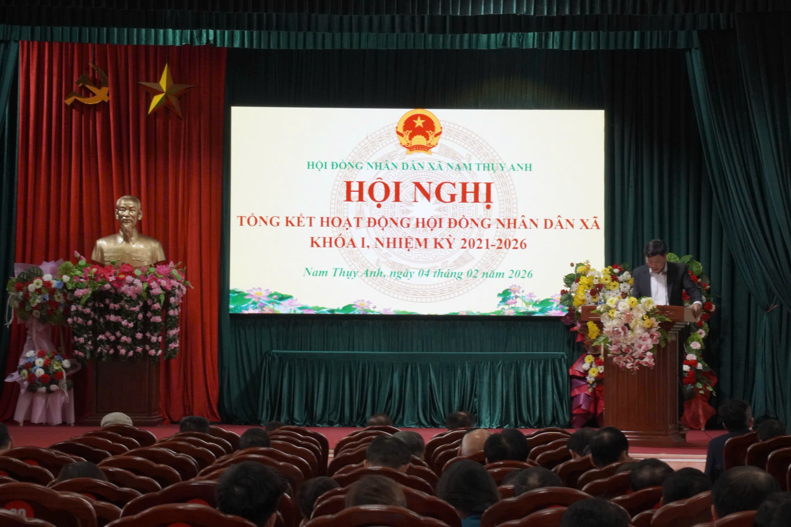 HĐND xã Nam Thụy Anh tổng kết nhiệm kỳ 2021 – 2026