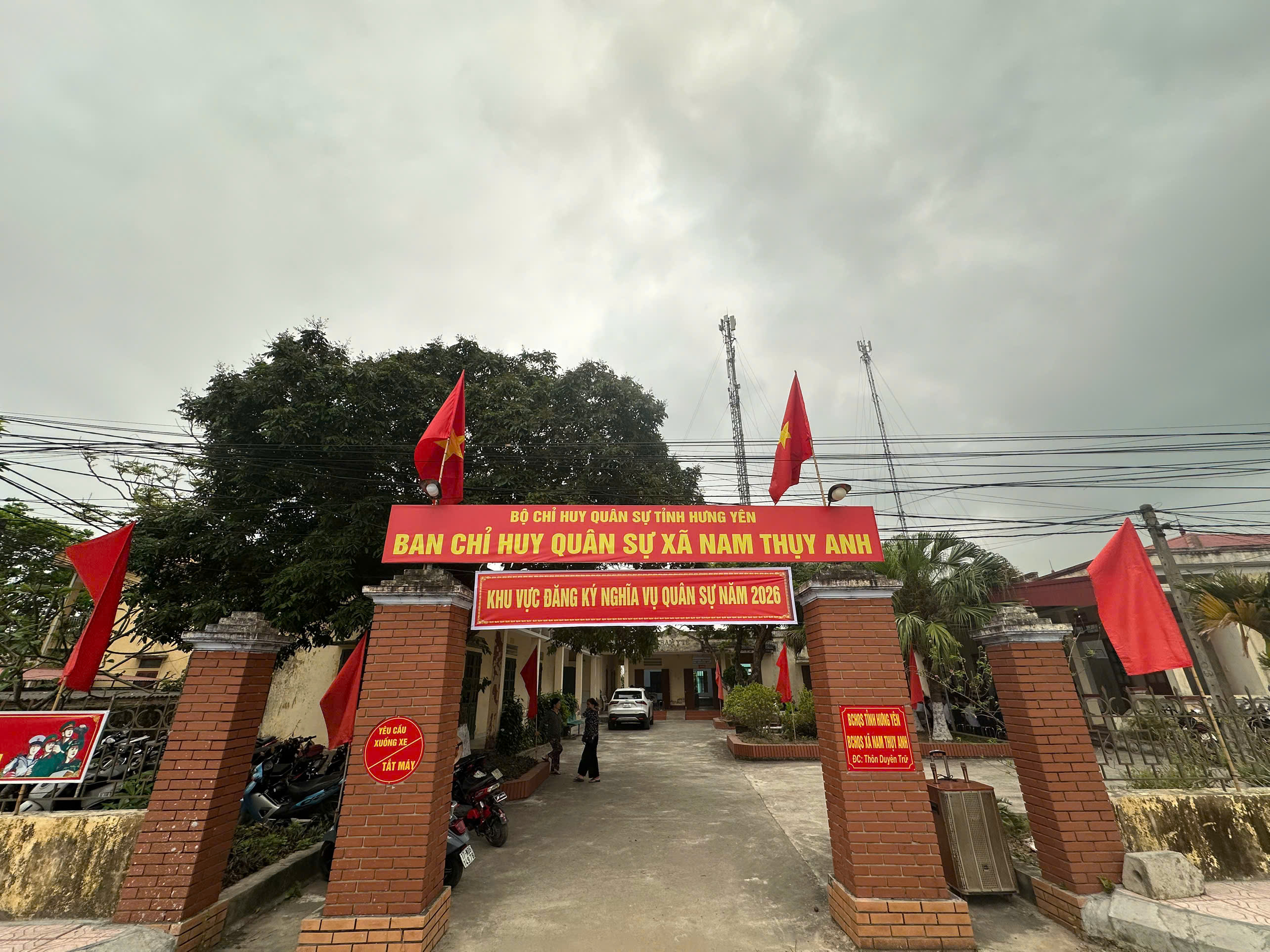 Xã Nam Thụy Anh tổ chức đăng ký nghĩa vụ quân sự tuổi 17 cho các nam thanh niên, chuẩn bị cho công tác tuyển quân năm 2027